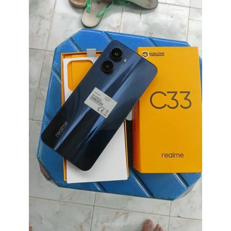 Realme C33 Ram 3/32GB | Ram 4/64GB | Ram 4/128GB Second Resmi Gadget Style Store