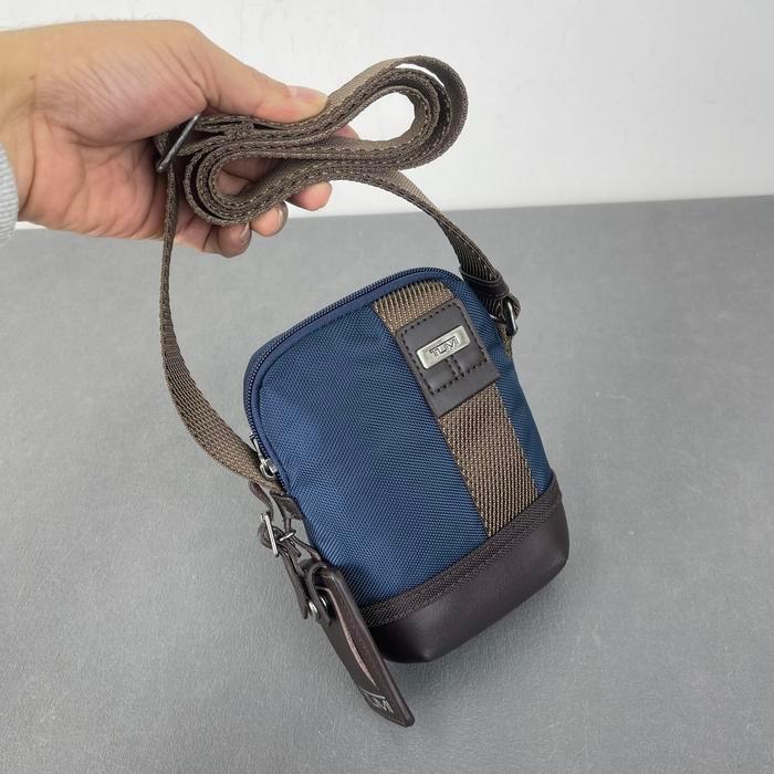 Sling Bowdoin terlaris Biru - tas selempang - tas phone bag - tas terlaris - tas pria