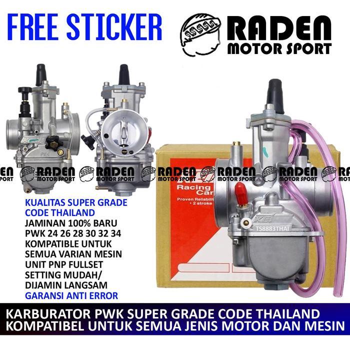 KARBURATOR PWK 24 26 28 30 32 34 KARBU ORIGINAL ORI PWK28 PWK24 - KEIHIN PWK, PWK 24