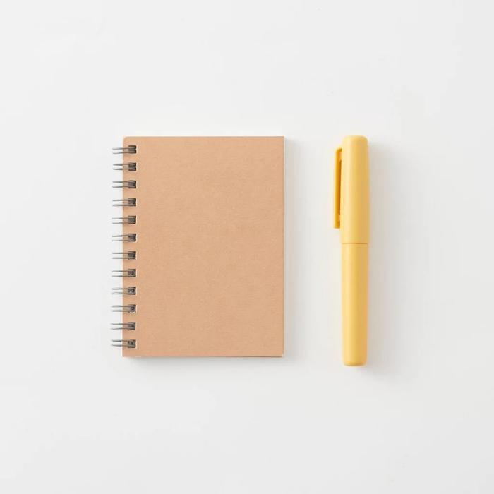 Muji Compact gel ink ballpoint / Pocket pen CAP type - Bolpen / Refill - Pen, Grey