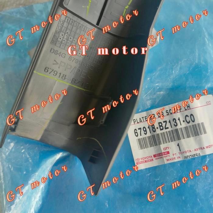 Sillplate Scuff plate Penjepit Karpet Agya Ayla 2017 2018 2019 2020 2021 2022 3NRVE - Belakang Kiri