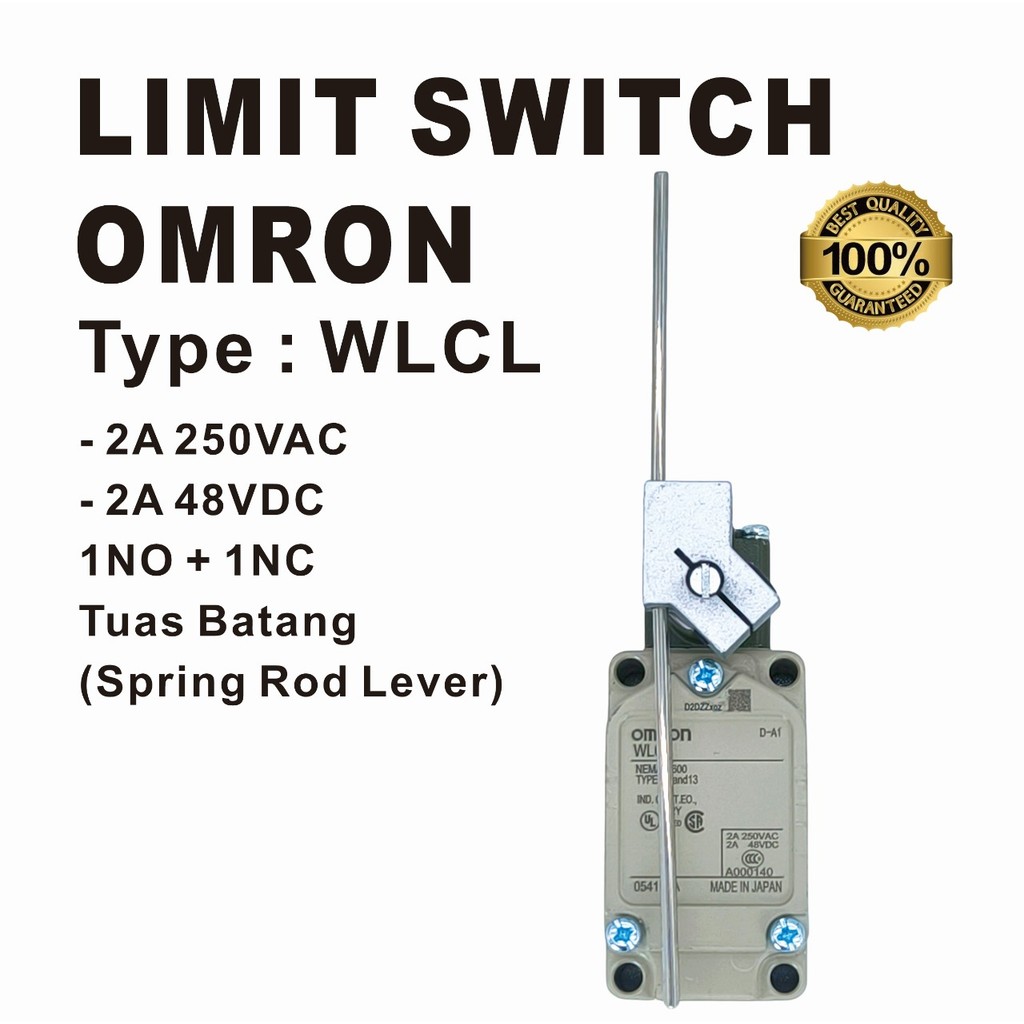 LIMIT SWITCH  WLCL OMRON
