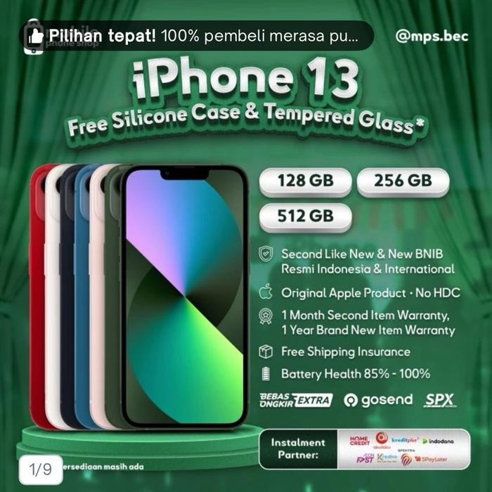 Iphone 13 like new, second 99%