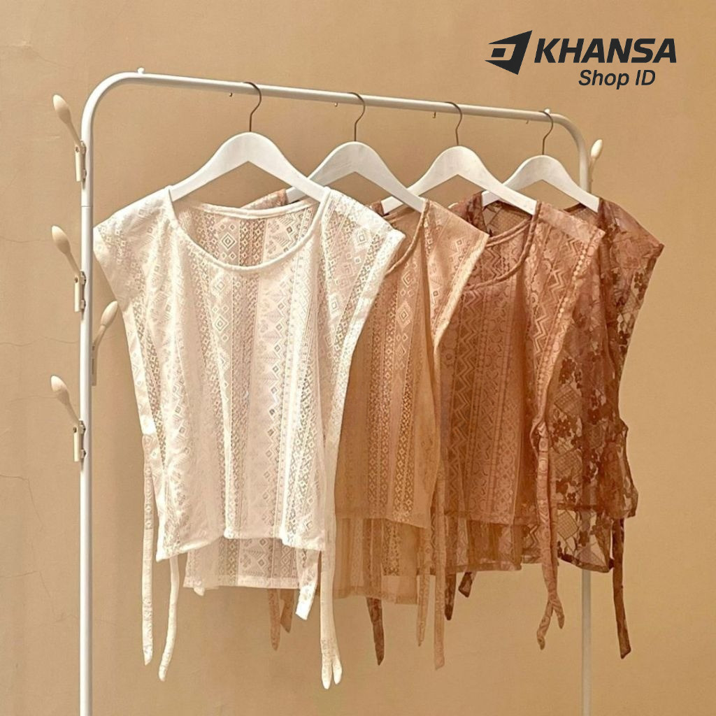 Vest Brokat Premium | Vest Kondangan | Rompi Brokat Wanita