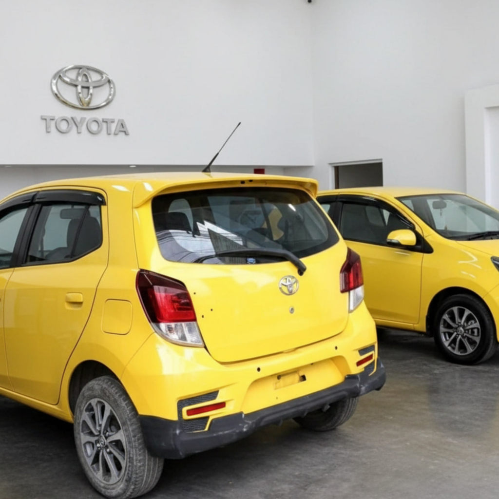 Bodykit AGYA TRD 1.2 Belakang Dan Side Skirt Duraplek