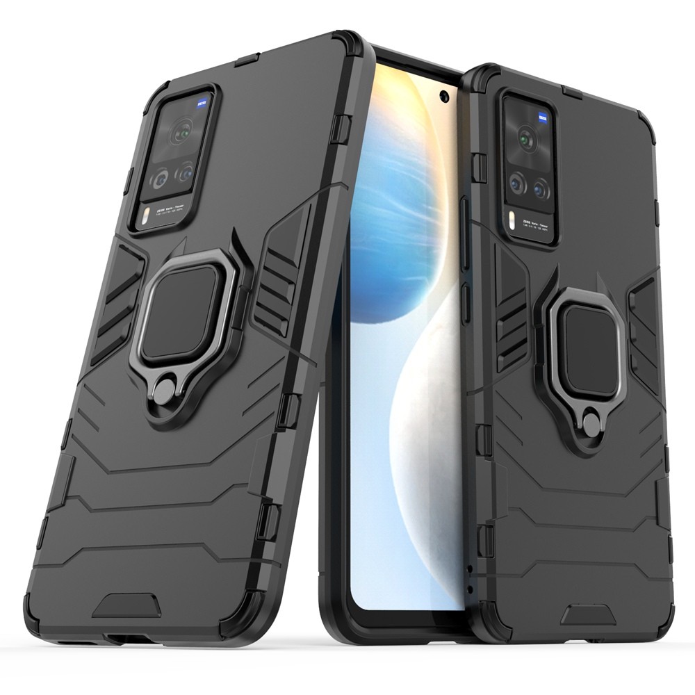 CASE FOR VIVO X60 / VIVO X60 PRO / VIVO X50 / VIVO X50 PRO 5G IRING CASE ROTARY STANDING ANTI SHOCKP