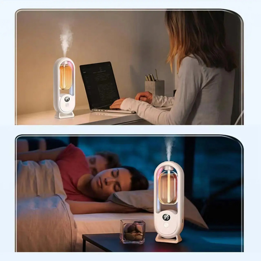 PAKET HEMAT Mesin Aromaterapi Penyegar Udara Diffuser USB Mesin Uap Pewangi Ruangan Aromaterapi