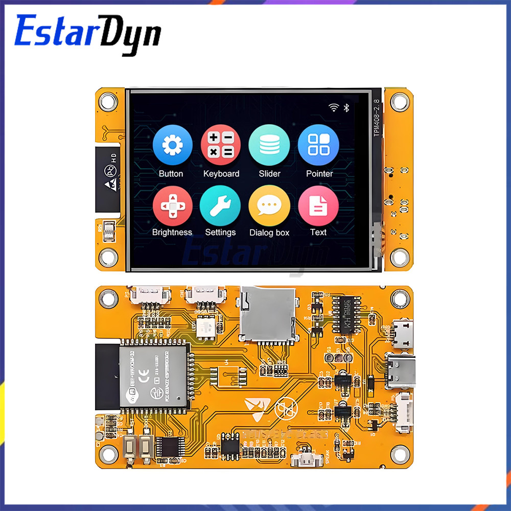 ESP32 Development Board 2.4 In Tou LCD TFT Module 240x320 Resolution WIFI Bluetooth LVGL GUI for Ard