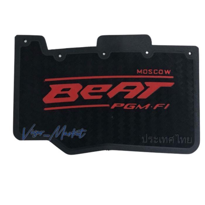 MUDFLAP BEAT FI KARBON MUDFLAP PENAHAN LUMPUR BEAT FI MUDFLAP HONDA