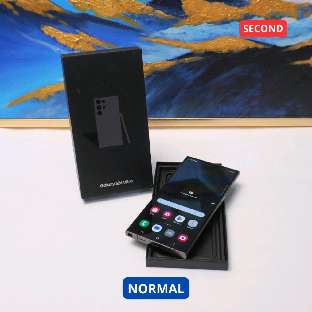 SAMSUNG S24 ULTRA 12/512 GB HP SECOND ORIGINAL SINAR MUTIARA CELL
