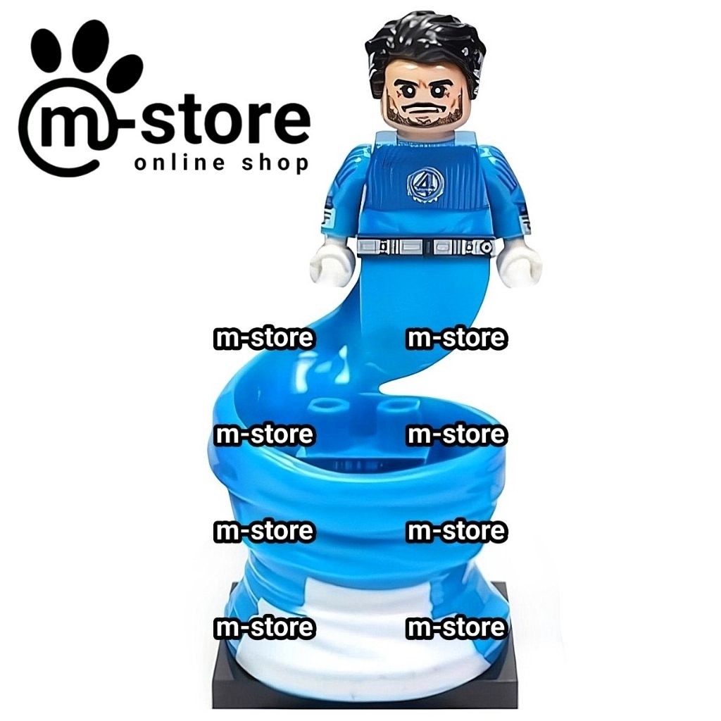 mainan kreatif edukatif  fantastic four f4 reed richards mr fantastic mister fantastic small