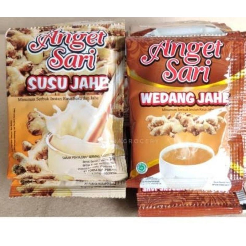 WEDANG JAHE, SUSU JAHE, JAHE MERAH WEDANG FAN SUSU  ANGET SARI - ABH