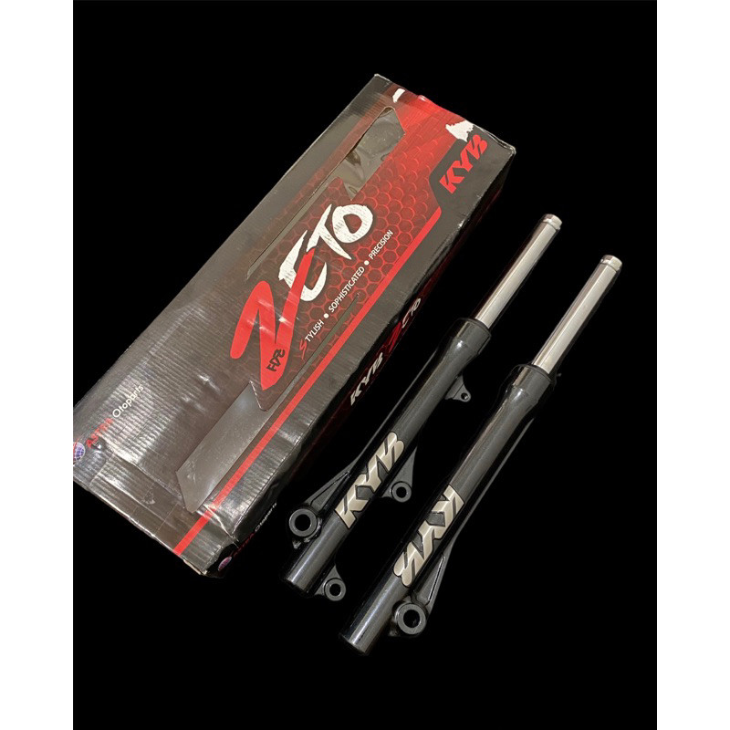 SHOCK DEPAN ASSY KYB ZETTO BEAT, VARIO 125-150 ORI ORIGINAL KYB