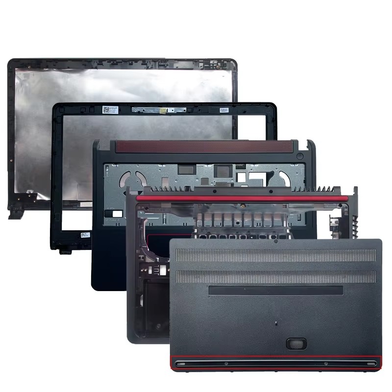 Laptop Shell For Dell 15 7557 7559 5577 5576 7000 P57F LCD Top CaseBezel CoverPalmrest CaseBottom Ba