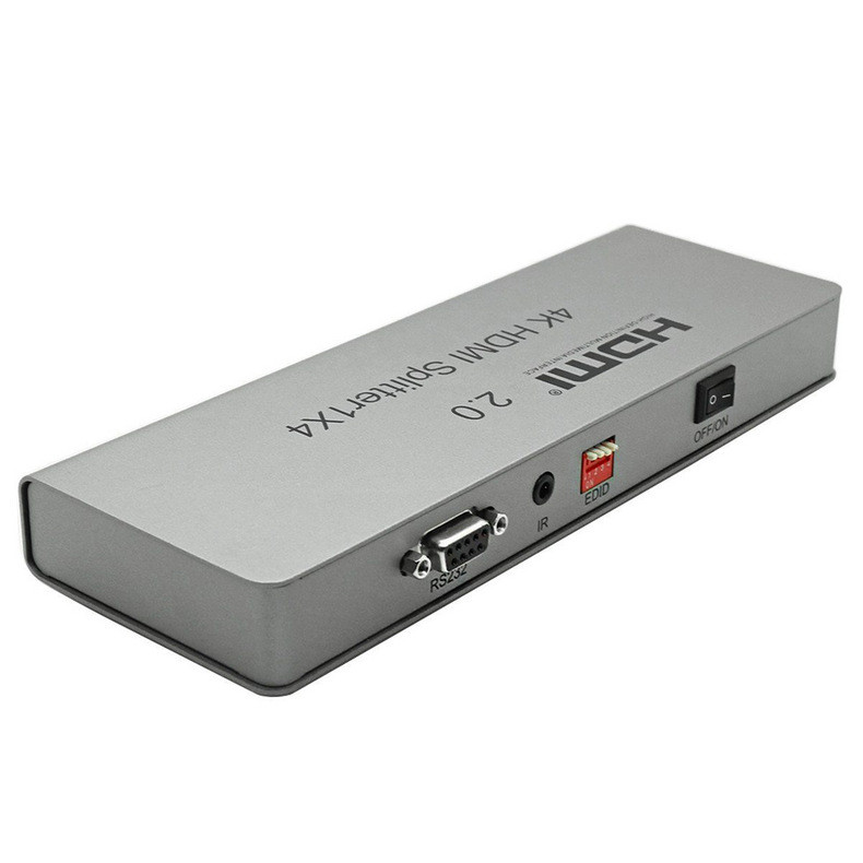 4K HDR HDMI 20 Splitter 1x2 1x4 1x8 4K 60Hz HDMI stributer 1 in 4 out  with HDR&HDMI CEC RS232 for P