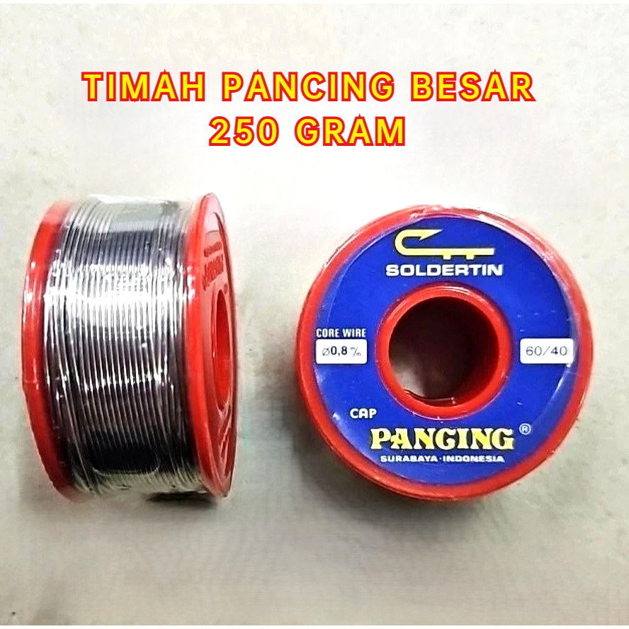 TIMAH SOLDER CAP PANCING BESAR 250 GRAM ORIGINAL