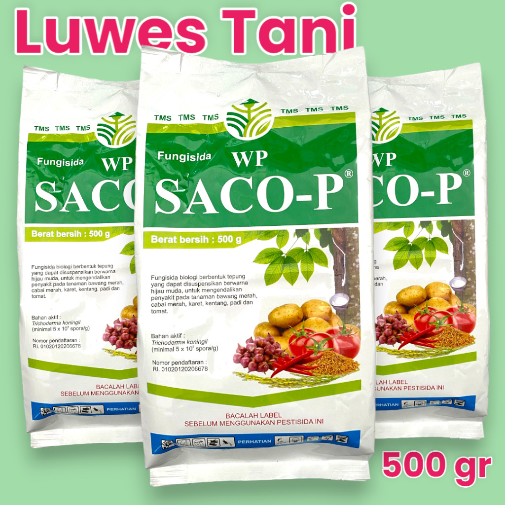 SACO-P 500 gram fungisida biologi