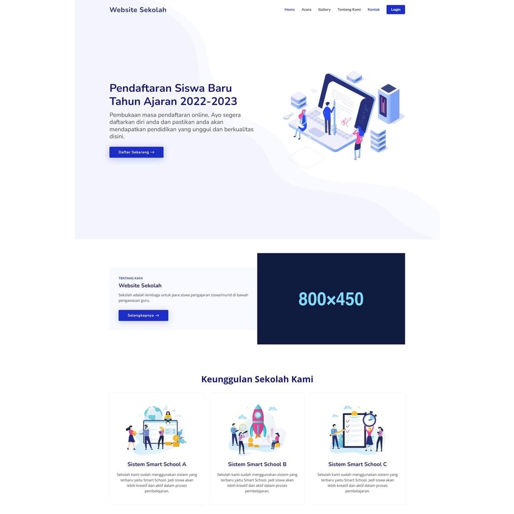 Source code website PPDB PRO