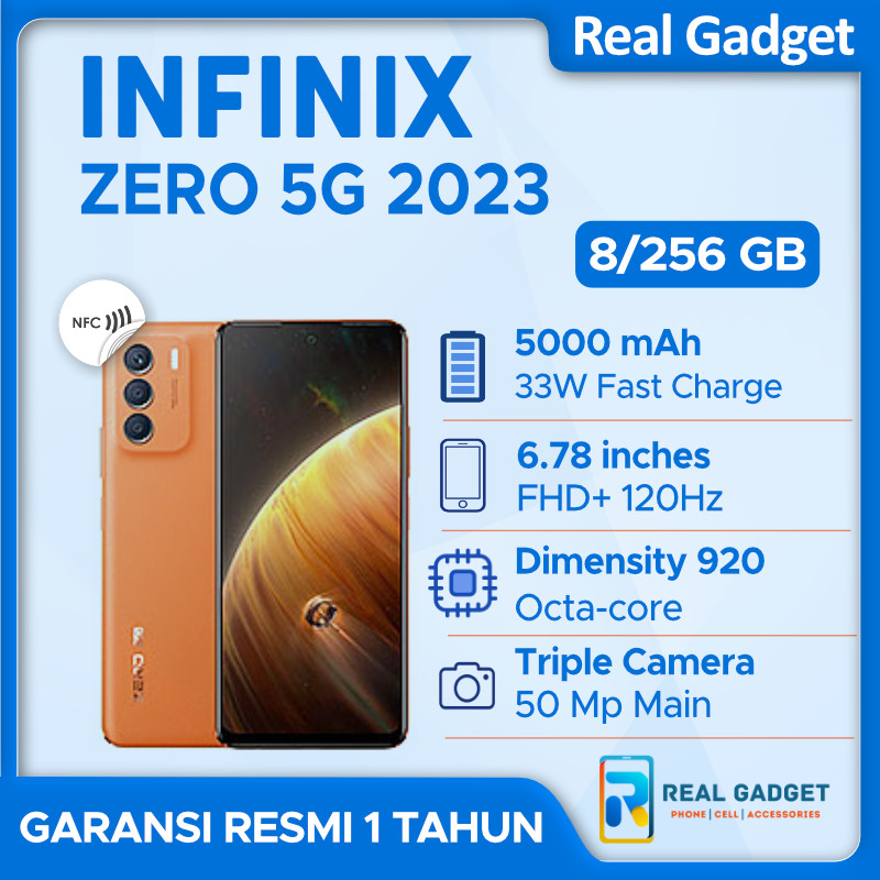 Infinix  Zero 5G 2023 - Zero X Pro  8/256  8/128 Resmi Murah