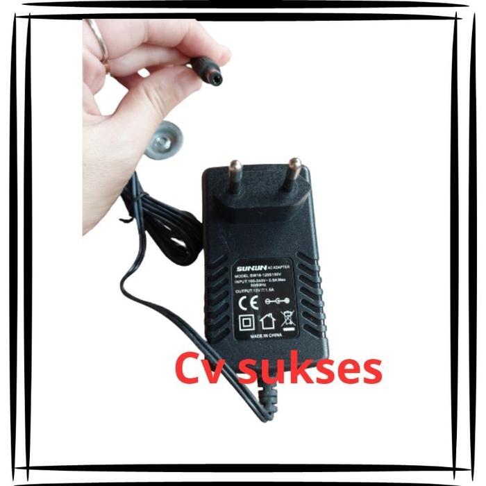 Adaptor 12v 1.5ampere (=_=)