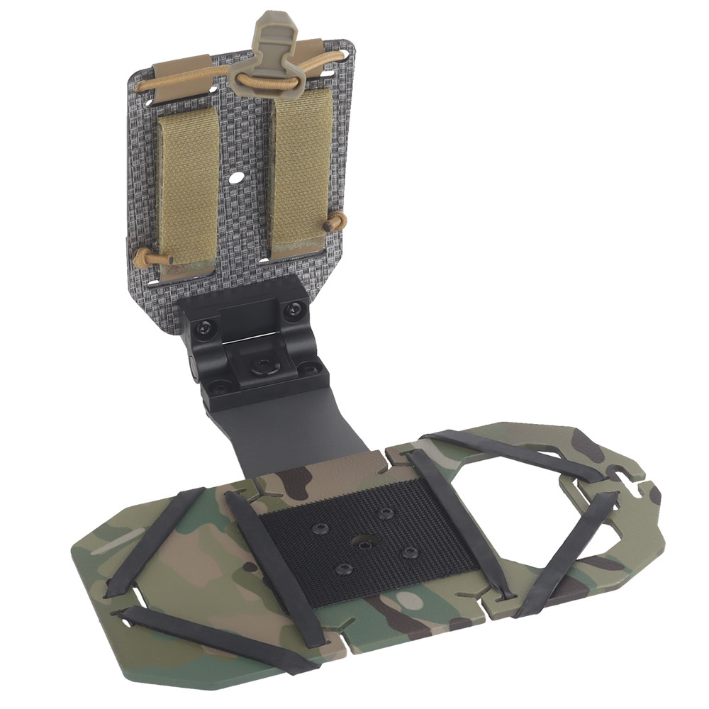 Tactical Mobile Phone Rack 90° Rotating Molle Folded Iphone Navigation Board Kydex Aluminum Alloy fo
