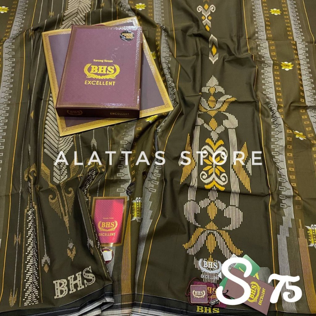 SARUNG BHS EXCELLENT SONGKET MURAH SARUNG BHS EXCELLENT GOLD ORIGINAL SARUNG BHS EXCELLENT // Sarung