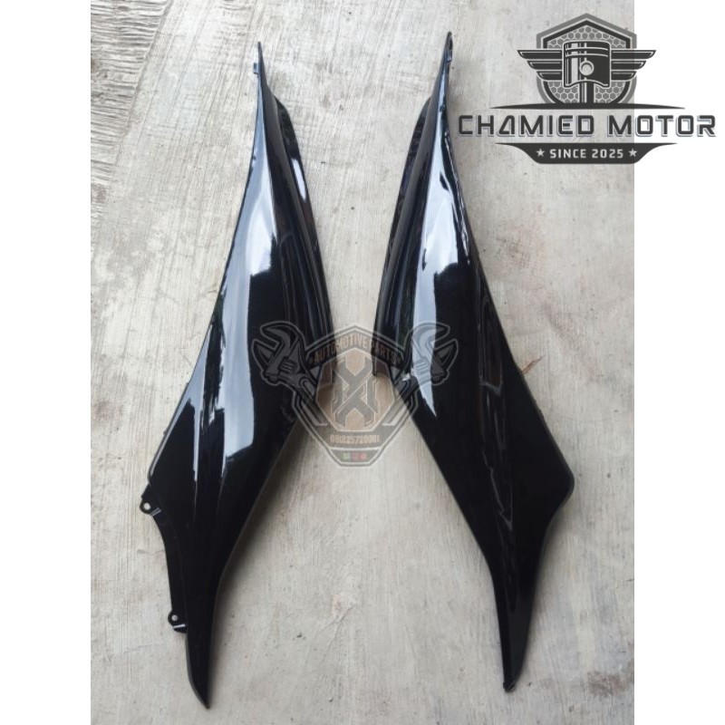 Cover Body Belakang Bodi Belakang Honda Absolute Revo 110 Revo Fit Revo AT Warna Hitam