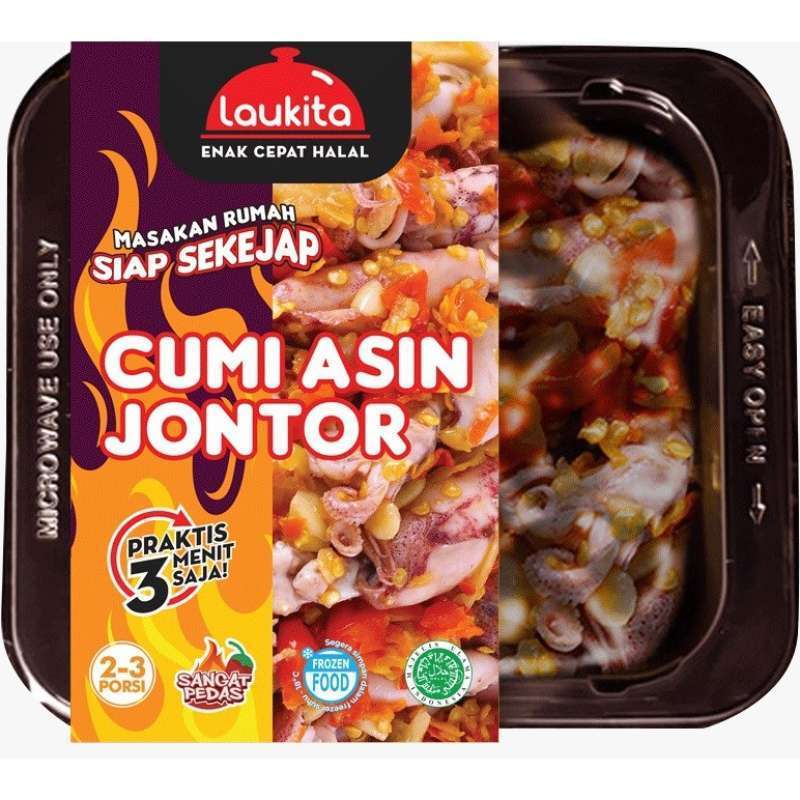 Laukita cumi asin jontor 175gr