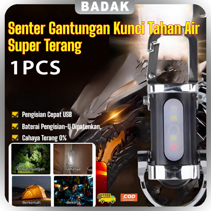 Senter Mini/senter Mini Super Terang/Senter Gantungan Kunci Mini/senter Kecil Tahan Lama/senter Led 