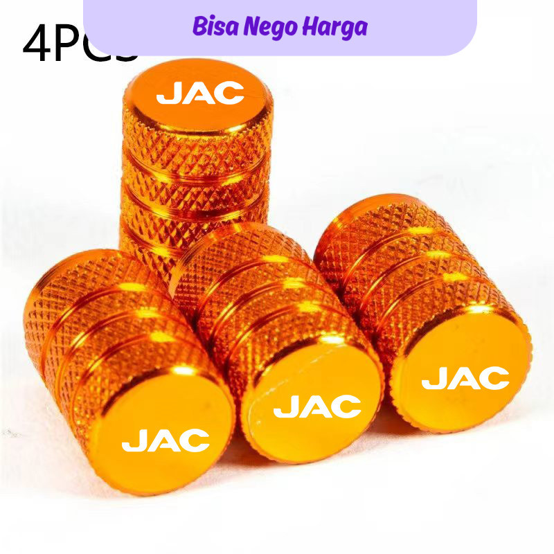 KKC Car Wheel Tire Valve Caps Tyre Stem Covers Airdust Waterproof For JAC Refine J3 J2 S5 A5 J5 J6 J