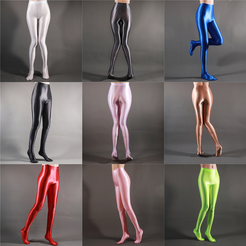 Legging Spandex Pantyhose shiny high elastic