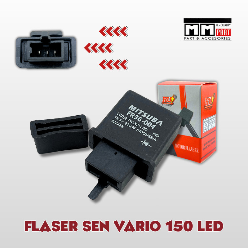 FLASER SEN VARIO 150 LED-FLASHER MOTOR RELAY PENGEDIP LED SEIN HAZARD CBR VARIO ADV PCX 150 125 LED