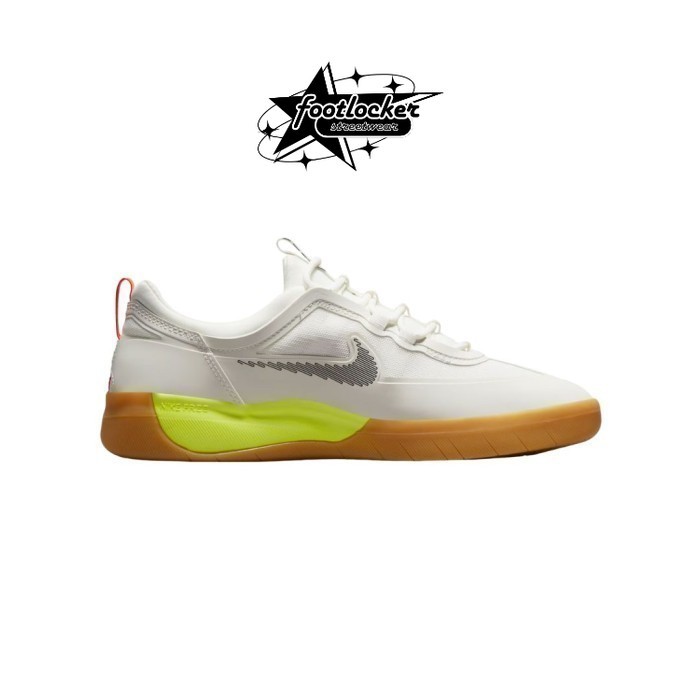 Sneakers Nike SB Nyjah Free 2 Summit White Bright Crimson  Original   Unisex