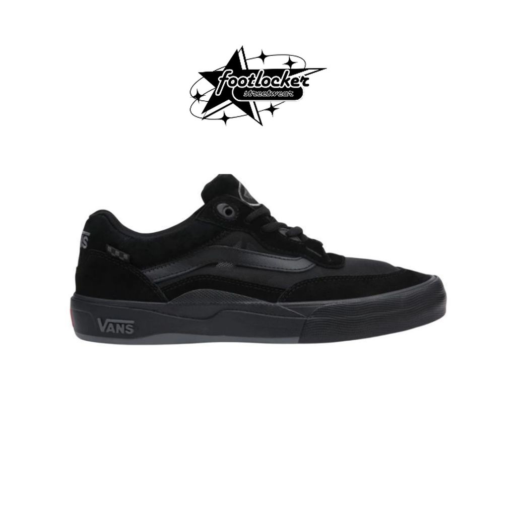 Sepatu Vans Old Skool Wayvee Pro Skate Black Suede Original