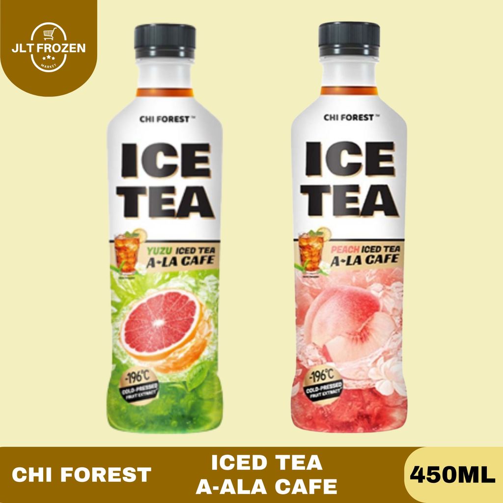 Chi Forest Iced Tea 450ml / Minuman Teh Rasa Yuzu Grapefruit / Minuman Teh Rasa Peach / Teh Ala Cafe