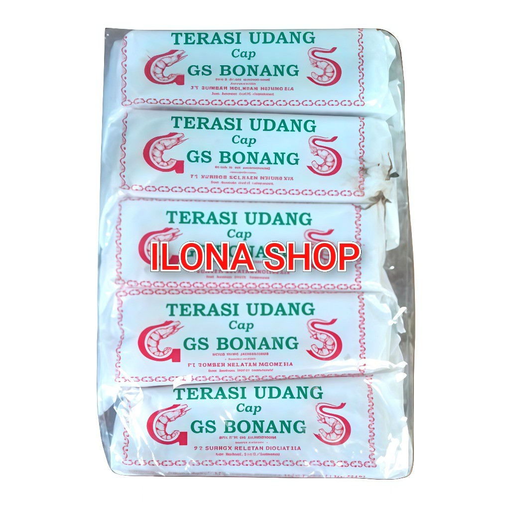 TERASI UDANG SUPER CAP GS BONANG 1 PACK ISI 10 PCS / TRASI BONANG ASLI