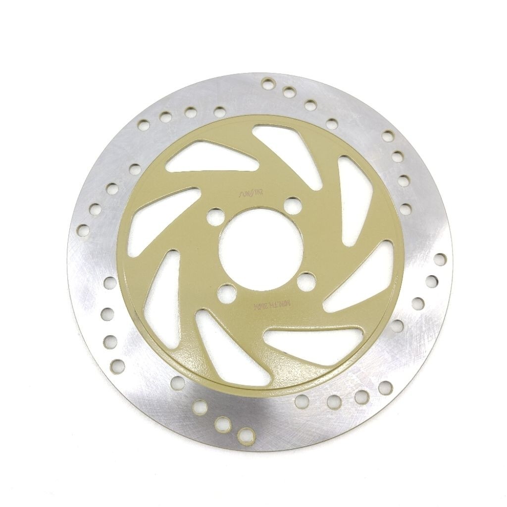 Piringan Cakram Disc Brake anti karat A class Sunstar Bagian Depan Kawasaki Kaze R - edge R - ZX 130