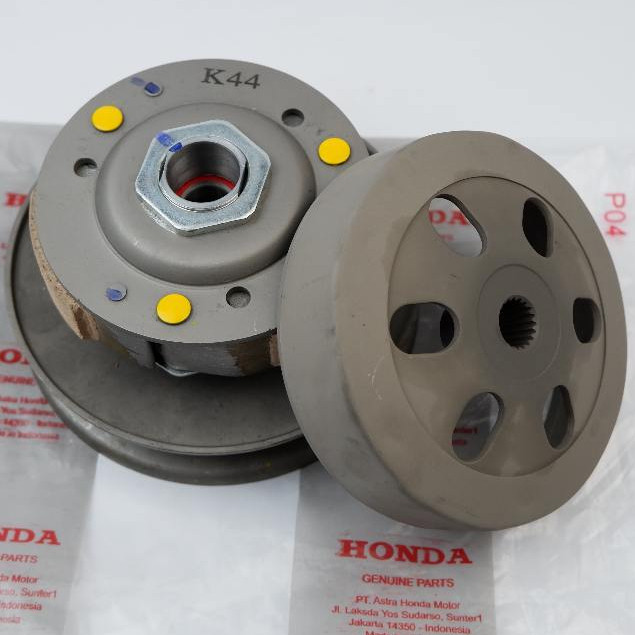 PULLY ASSY BELAKANG K44 - CVT beat fi esp - scoopy led  FULL SET  22535-K44-V00