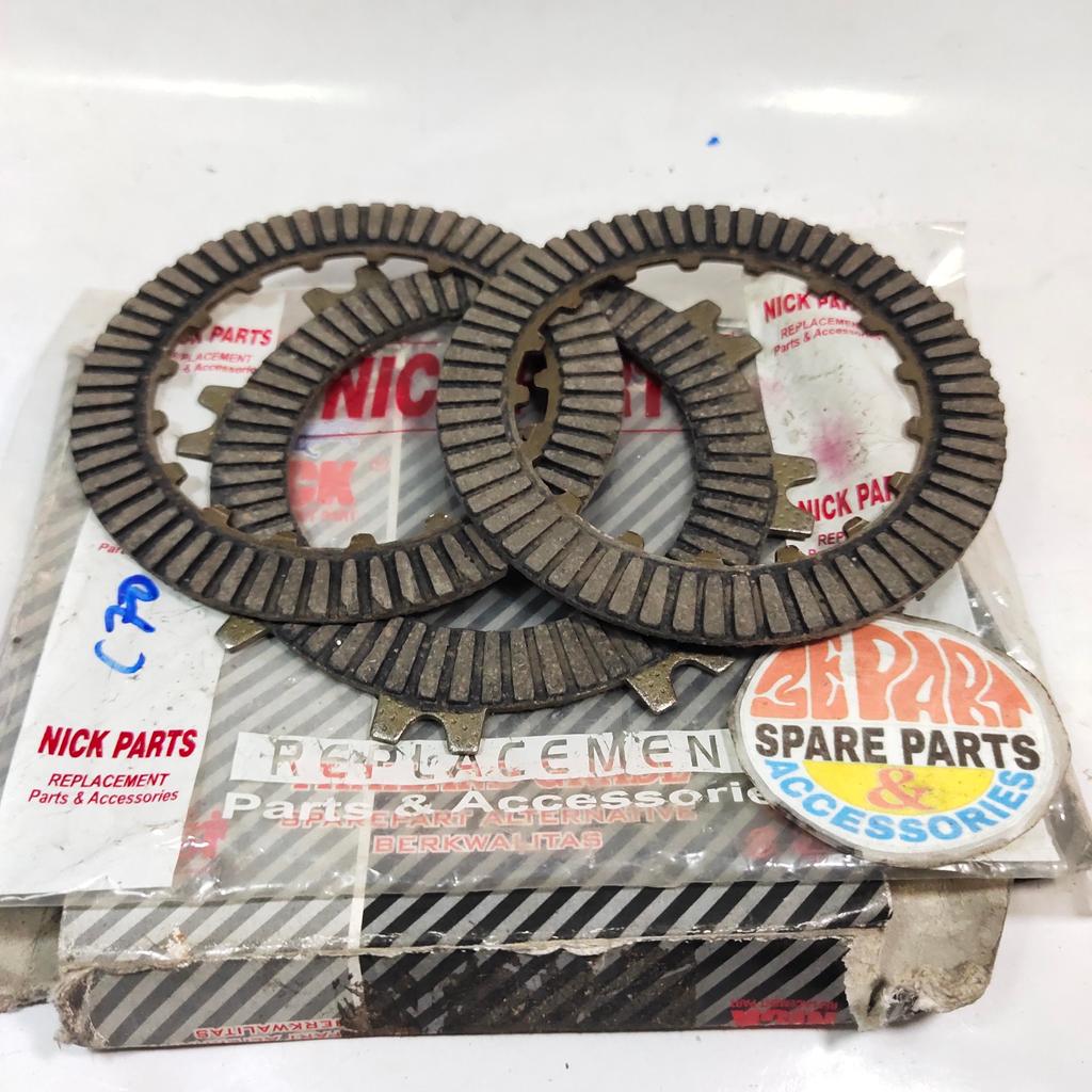 [3E Parts & Acc]  Kampas Plat kopling C70 C700 C800 Astrea 800 STAR SET  Barang Langka