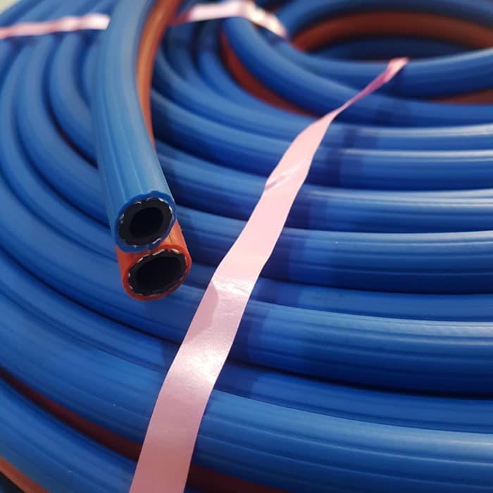 HARGA 5 Meter Tomeco Selang Double untuk Las Gas Karbit twin welding rubber hose