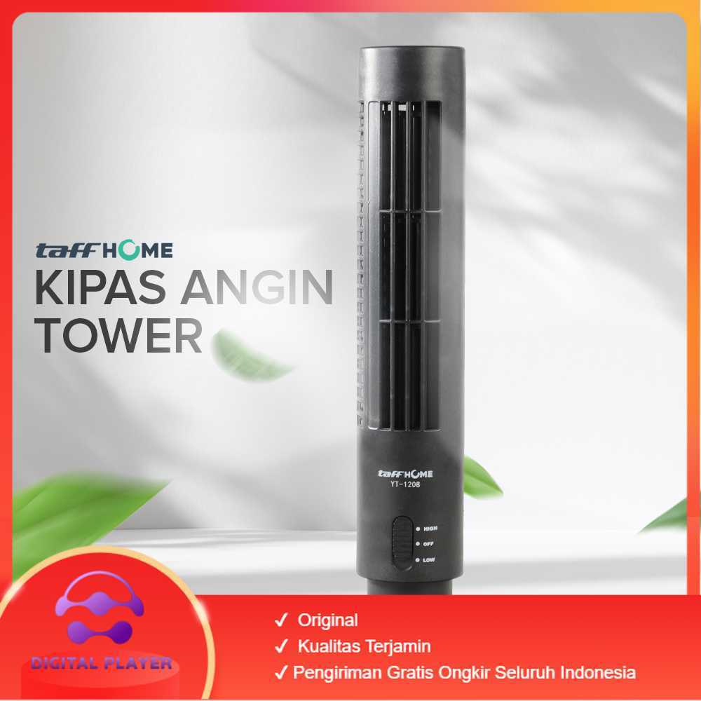 Kipas Angin USB Model Tower 2 Speed - YK-1208