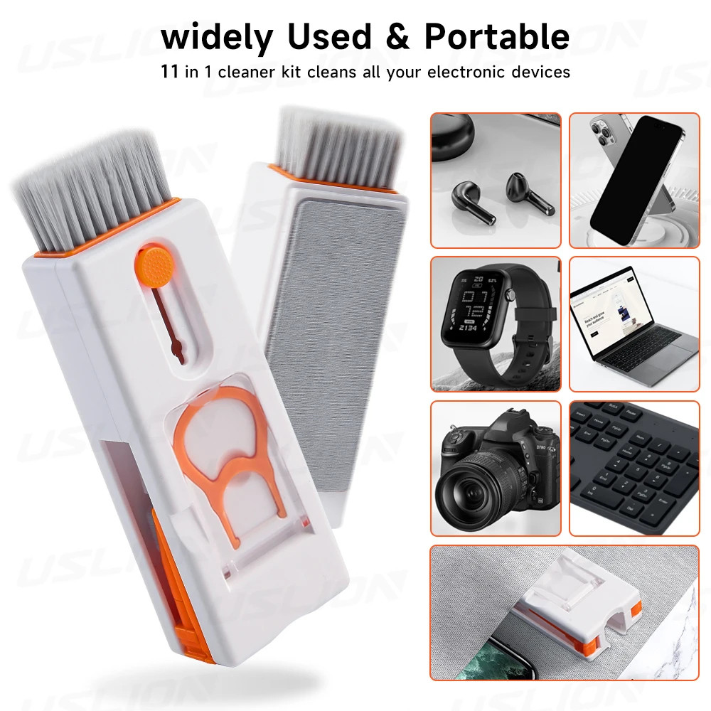 11 In 1 Multi Function Combination Cleaning Kit Portable Keyboard Headset Computer Phone Camera Tabl