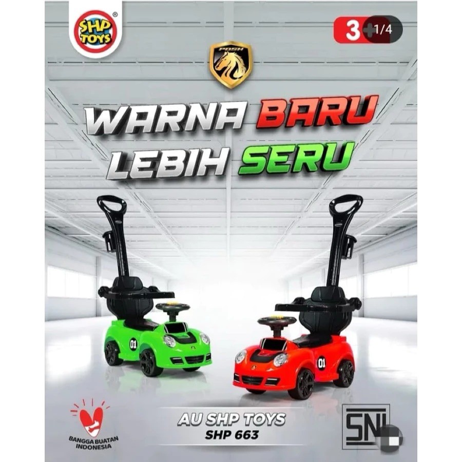 Mainan Mobil Dorong SHP 663 | SHP TOYS