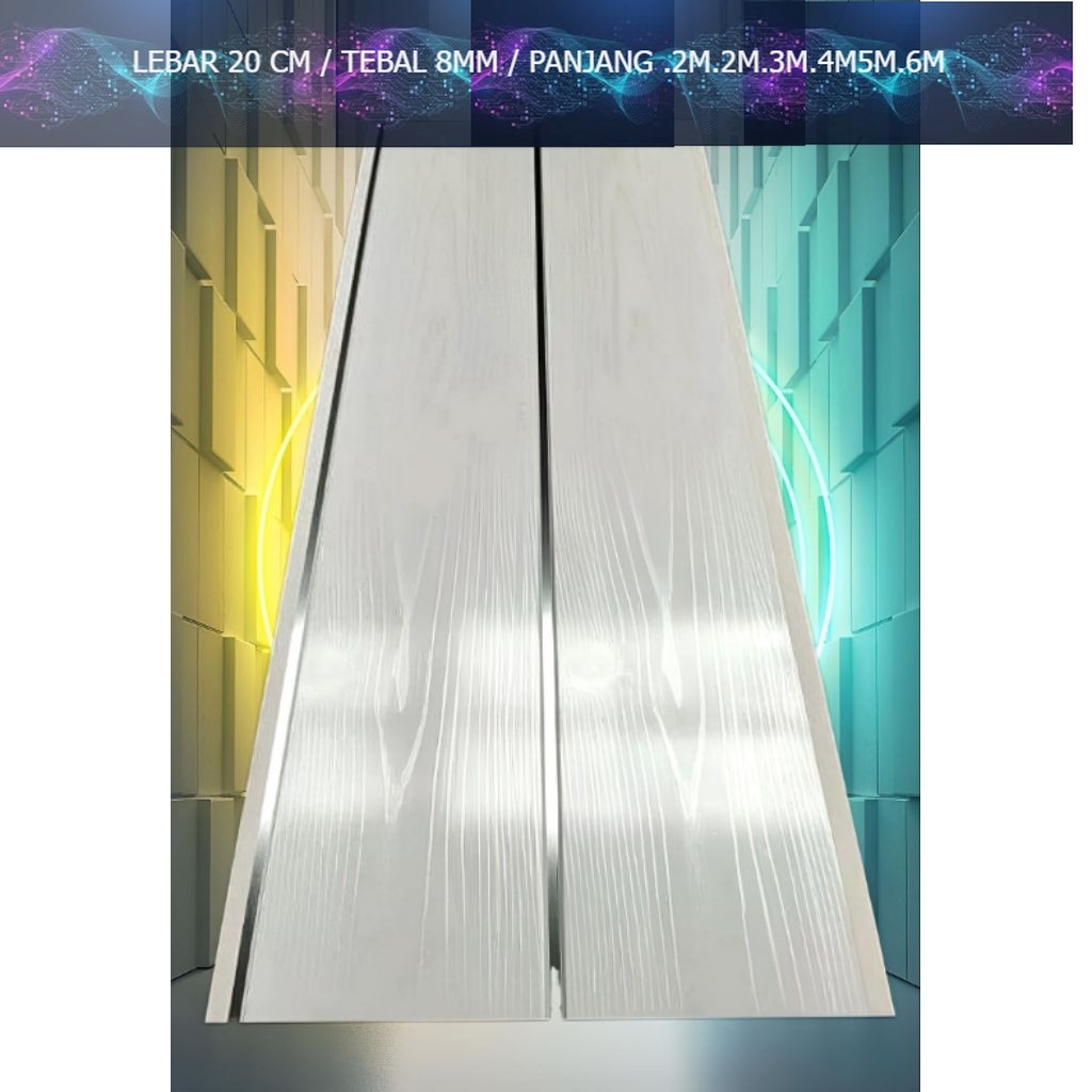 plafon pvc 6 meter 1 dus    ‎ ‎ ‎ ‎