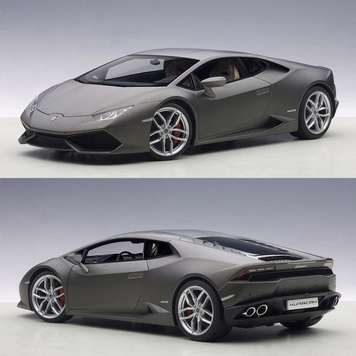 GND48 AUTOart 1:18 Lamborghini Huracan LP610-4 (Grigio Titans)