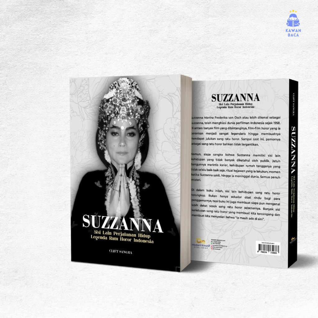 Buku Biografi Suzzanna Sisi Lain Perjalanan Hidup Legenda Ratu Horor Indonesia - Clift Sangra - Kawa