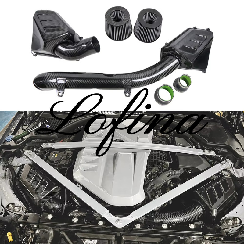 Highquality dry carbon fiber intake system for 2021 + BMW G80 G82 M3 M4 Competition S5830T bmw e46  