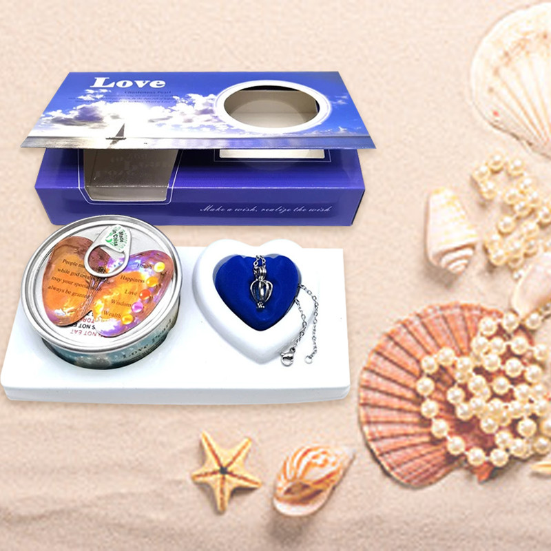 Limited Edition Natural Oyster Pearl Necklace - Viral Gift for Birthday, Valentine & Anniversary | C