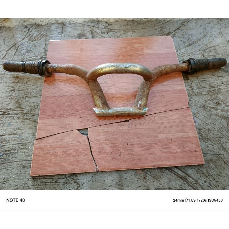 stang sepeda mtb jadul besi bentuk antiq