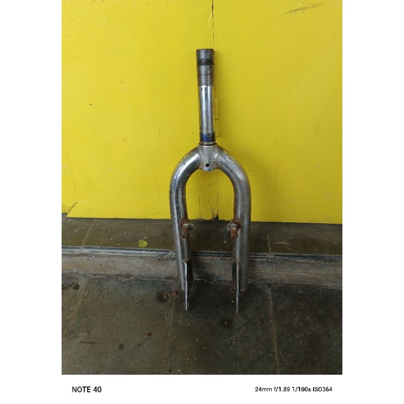 fork sepeda bmx 20 merk gt antiq